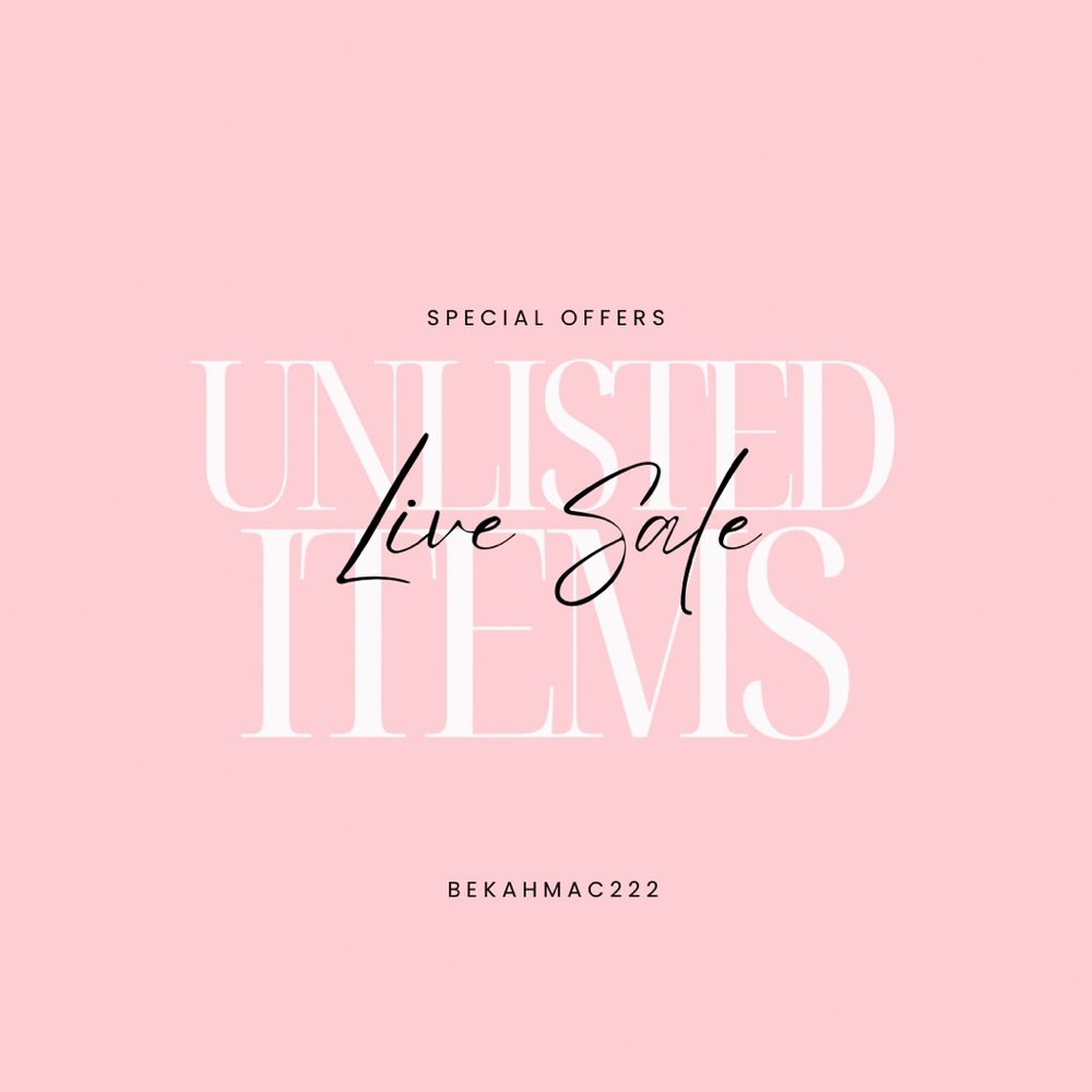 Live Sale! Like this listing to be notified when sale starts